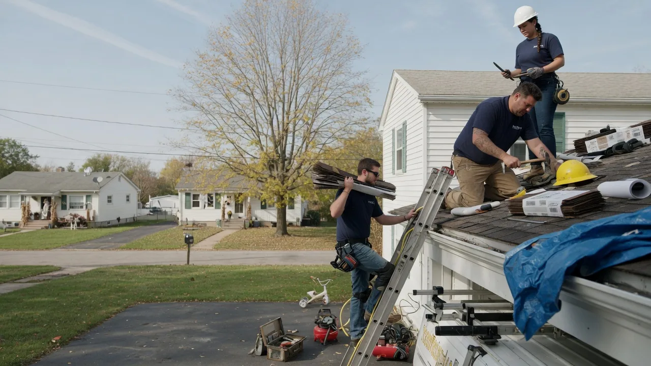Local Roofing Contractors in Dahinda, IL near me